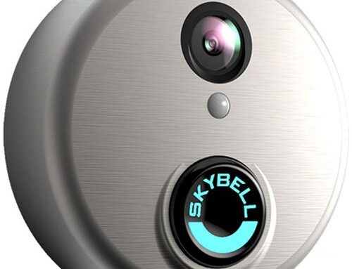 Skybell is home security disguised as a doorbell